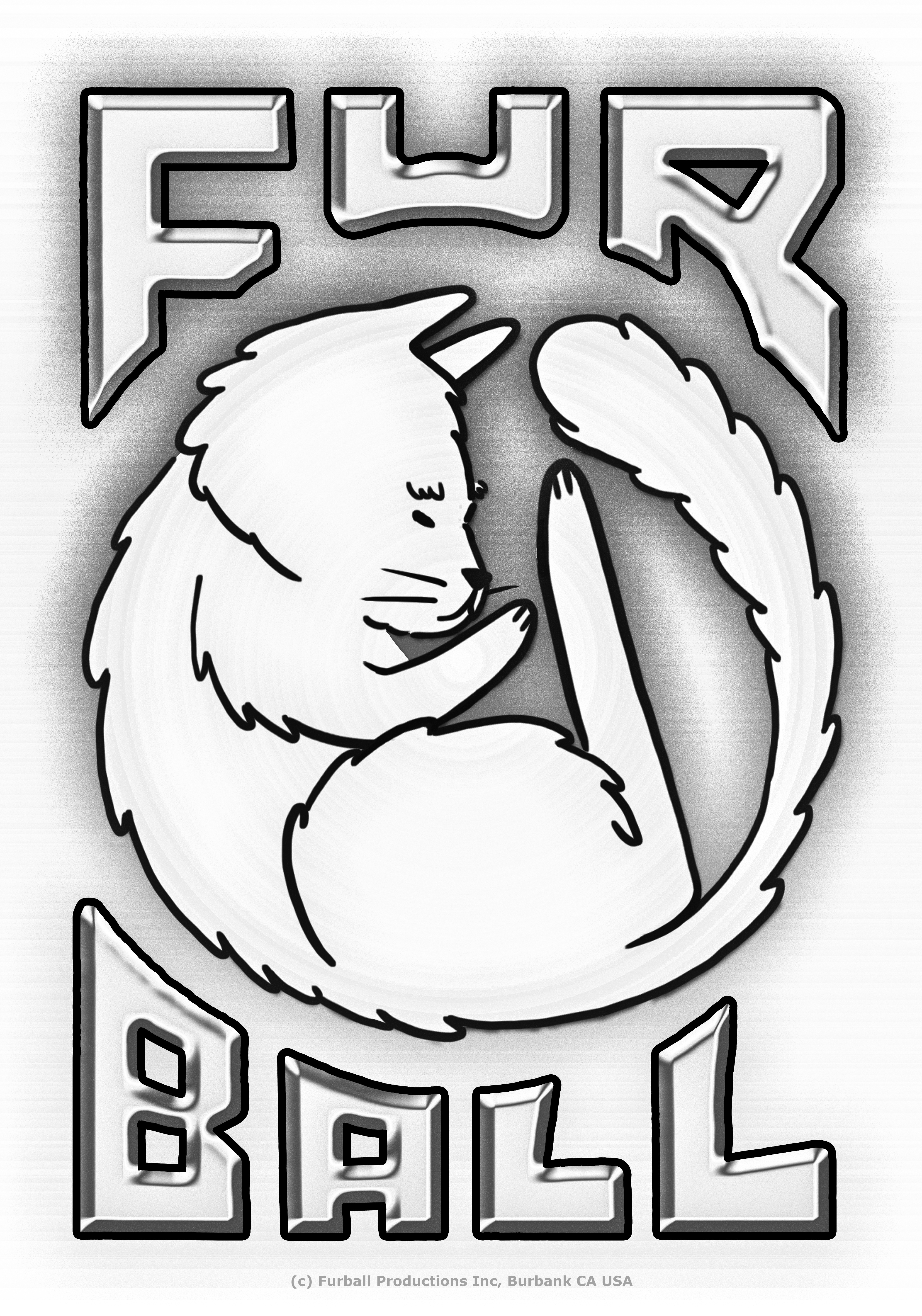 Furball Records Kitty Logo (TM)